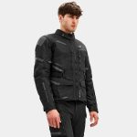 SHIMA MOTO JAKNA DUNE CRNA - Slika 4