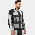 SHIMA MOTO JAKNA TRACKER SVETLO SIVA - Slika 4