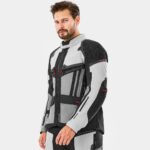 SHIMA MOTO JAKNA TRACKER SVETLO SIVA - Slika 5