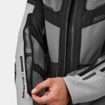 SHIMA MOTO JAKNA TRACKER SVETLO SIVA - Slika 7