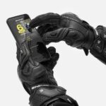 SHIMA KOZNE MOTO RUKAVICE RS-3 CRNE - Slika 10