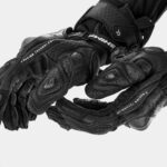 SHIMA KOZNE MOTO RUKAVICE RS-3 CRNE - Slika 9