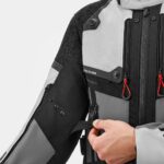 SHIMA MOTO JAKNA TRACKER SVETLO SIVA - Slika 9