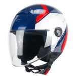 CGM KACIGA 167D FLO SPORT ALA-85 CRVENO PLAVO BELA - Slika 5