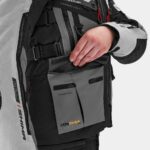 SHIMA MOTO JAKNA TRACKER SVETLO SIVA - Slika 20