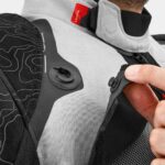 SHIMA MOTO JAKNA TRACKER SVETLO SIVA - Slika 16