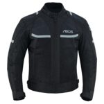 BOS MOTO JAKNA LETNJA NEW A1 3287 CRNA