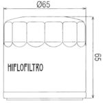 FILTER ULJA HF554 HIFLO - Slika 2