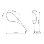 LAMPA RETROVIZORI DIKE 90347 - Slika 2