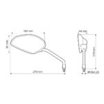 LAMPA DEXTER RETROVIZORI M10 90506 - Slika 3