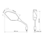 LAMPA VINX RETROVIZORI 91629 - Slika 2