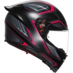 AGV KACIGA K1 SLING CRNO ROZA - Slika 2