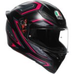 AGV KACIGA K1 SLING CRNO ROZA