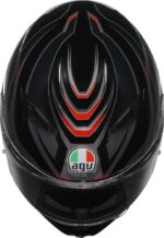 AGV K3 KACIGA SYTH CRNO CRVENA - Slika 4