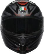 AGV K3 KACIGA SYTH CRNO CRVENA - Slika 2