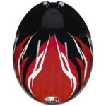 AGV K1 S KACIGA LION CRNO CRVENA - Slika 3