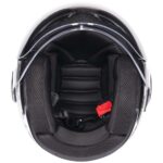 AGV ETERES JET KACIGA HISTORY MAT CRNO BELO CRVENA - Slika 6