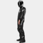 SHIMA HYPER RS KOZNI KOMBINEZON CRNO BELI - Slika 4