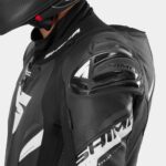 SHIMA HYPER RS KOZNI KOMBINEZON CRNO BELI - Slika 8