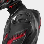 SHIMA HYPER RS KOZNI KOMBINEZON CRNO CRVENI - Slika 6