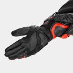 SHIMA KOZNE MOTO RUKAVICE RS-3 CRVENE/FLUO - Slika 7