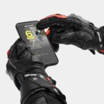 SHIMA KOZNE MOTO RUKAVICE RS-3 CRVENE/FLUO - Slika 10