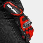 SHIMA KOZNE MOTO RUKAVICE RS-3 CRVENE/FLUO - Slika 11