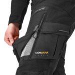 SHIMA MOTO PANTALONE TRACKER CRNE - Slika 17