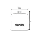 FILTER ULJA HF204RC HIFLO - Slika 2