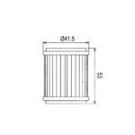 FILTER ULJA HF651 HIFLO - Slika 2